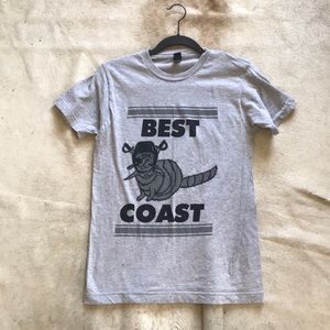 Best coast tee shirt size small